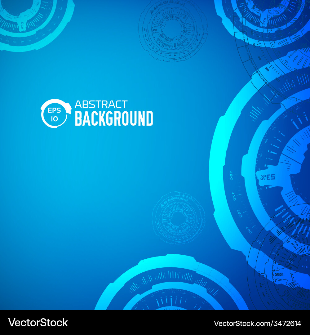 Tech abstract background concept for you design vector image