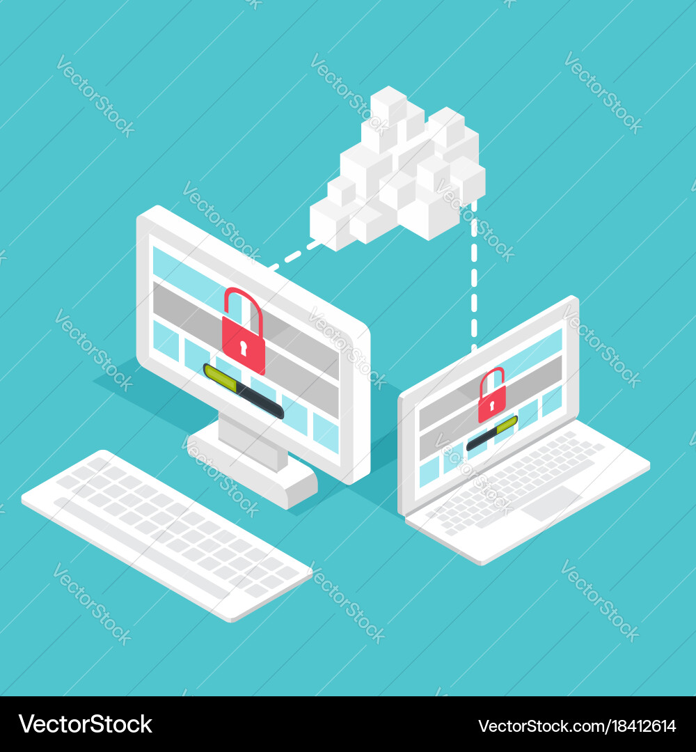 Vulnerability search seo optimizationweb vector image
