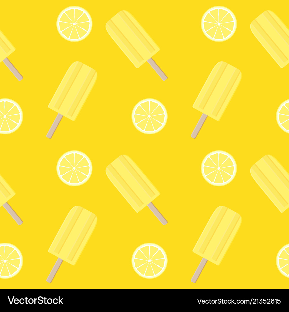 Abstract summer seamless pattern background vector image