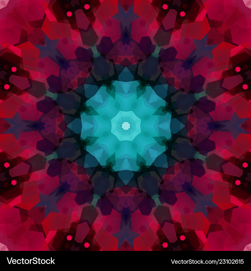 Circle pattern made of hexagonal shapes Circle pattern made of hexagonal shapes vector image