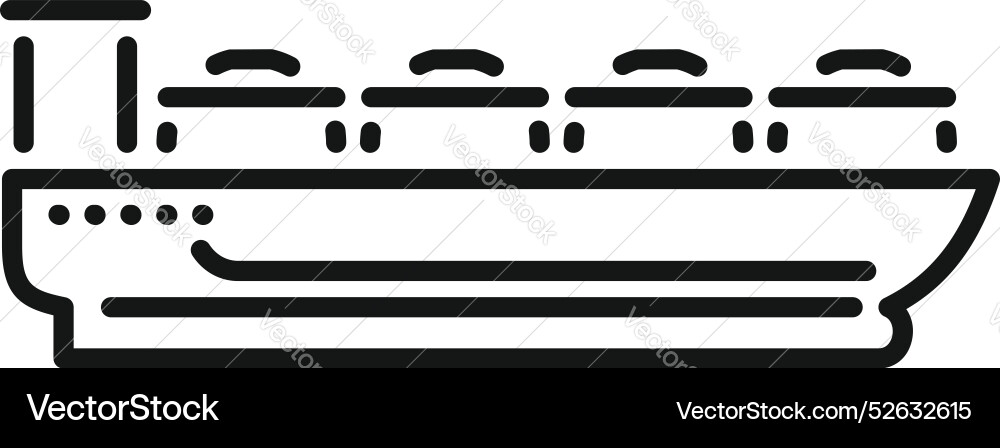 Large chemical tanker ship delivering cargo at sea Large chemical tanker ship delivering cargo at sea vector image