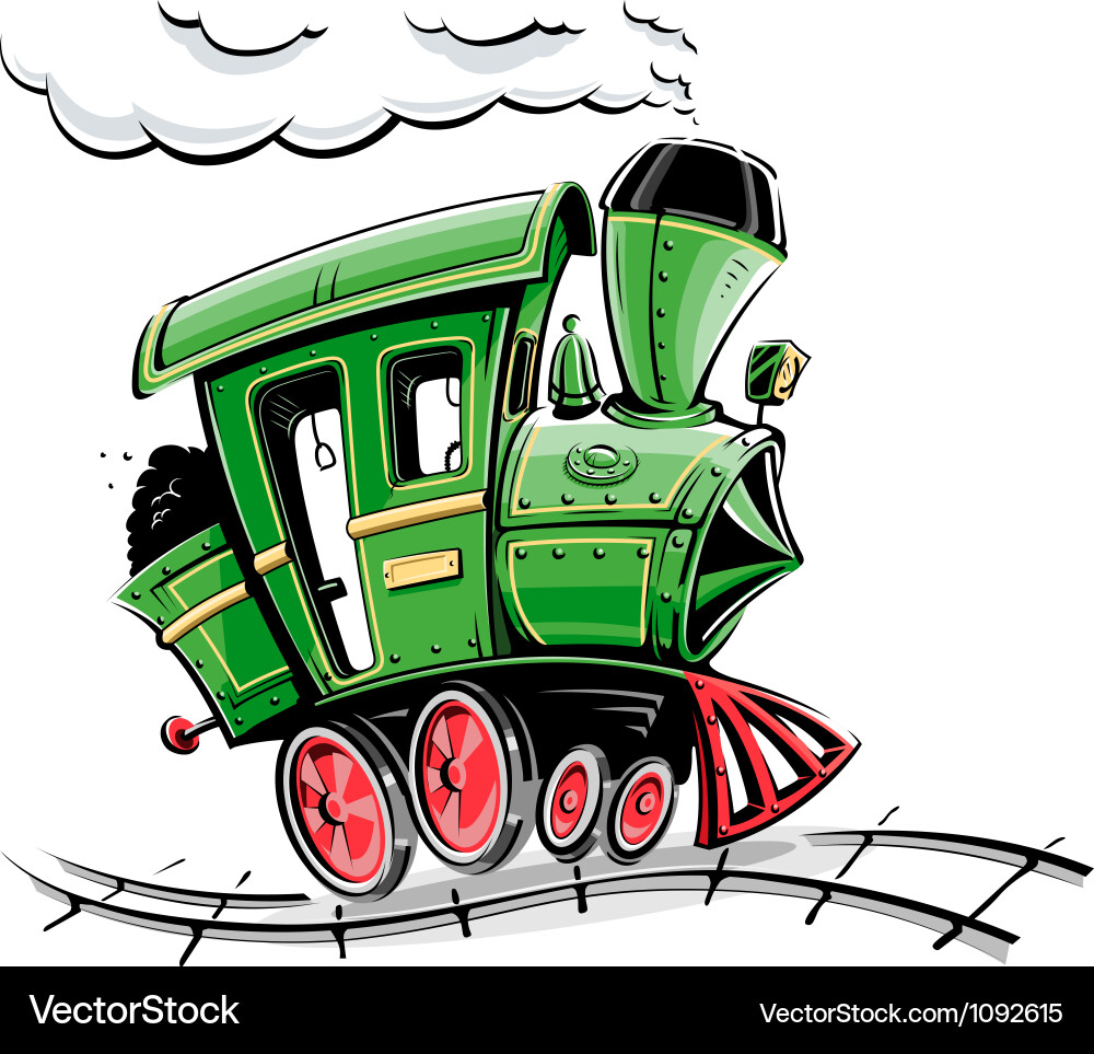 Train Vector Images \u0026 Graphics for Commercial Use | VectorStock, image size:1000x963