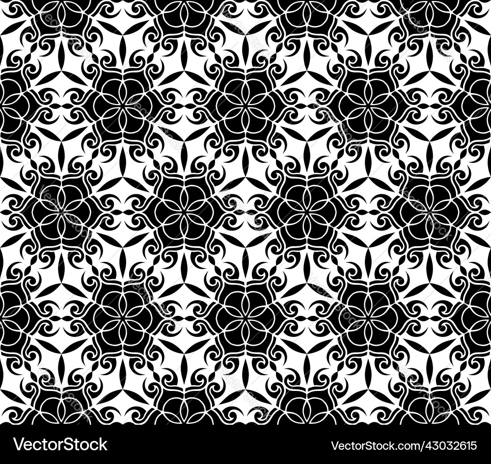 Seamless pattern with geometric shapes Vector Image