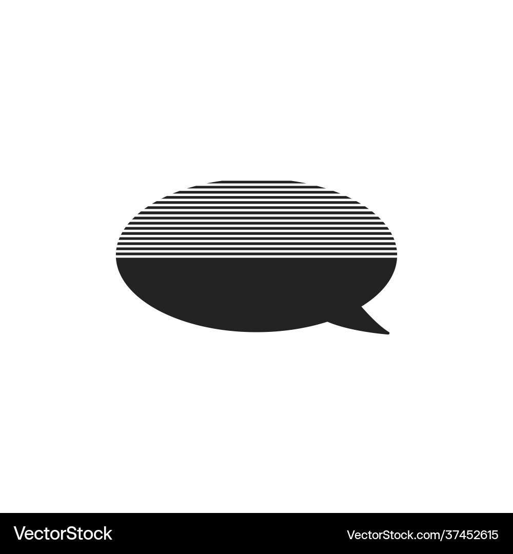 Speech bubble message isolated icon design Speech bubble message isolated icon design vector image