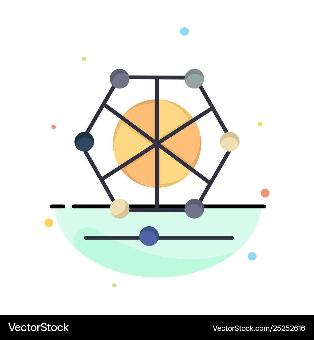 Machine learning language data business logo Vector Image