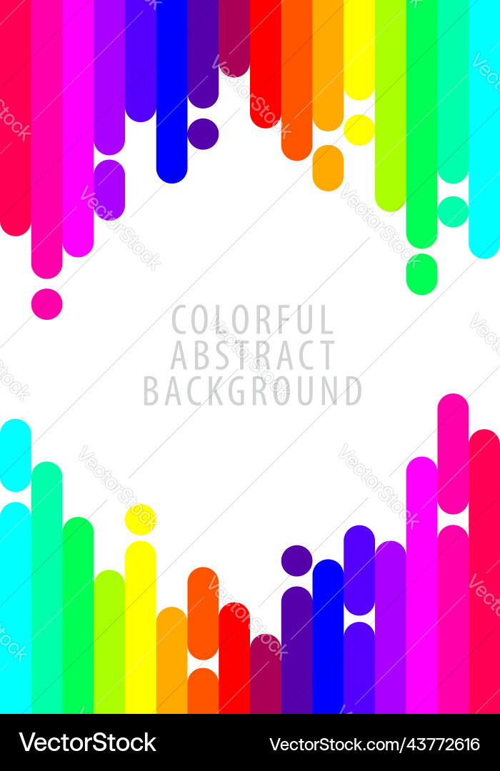 Rainbow gradient colorful vertical line background Rainbow gradient colorful vertical line background vector image
