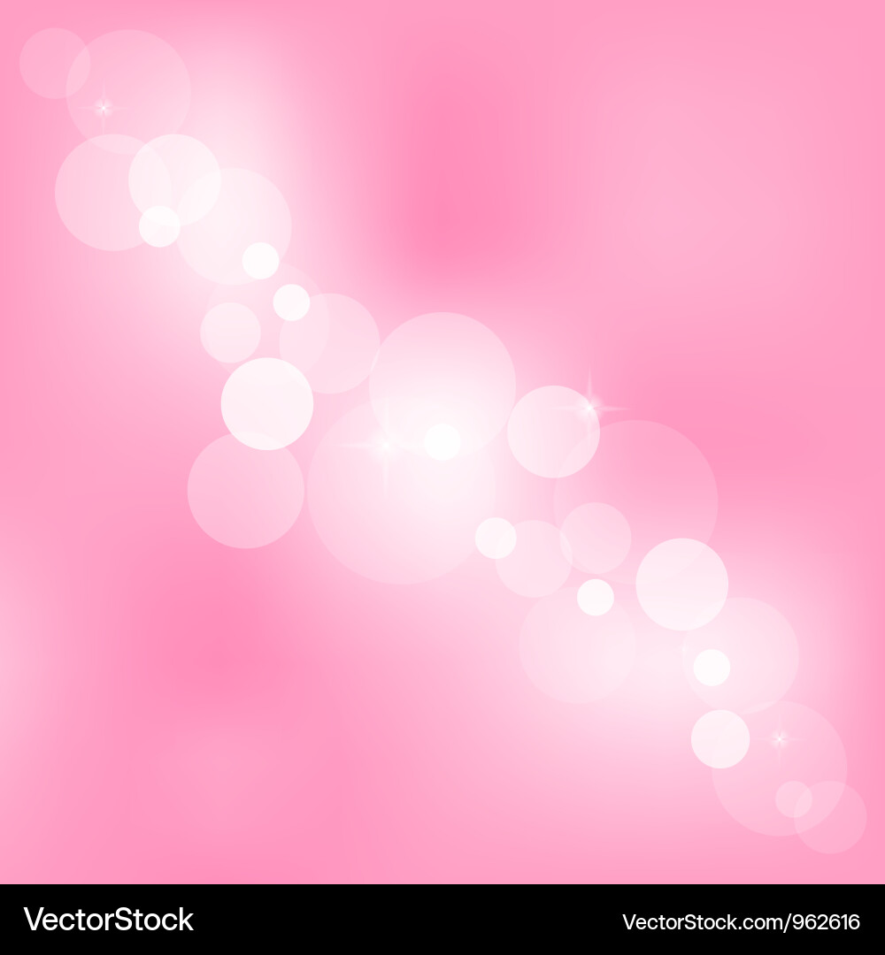Sparkling Pink Abstract Background Vector Image