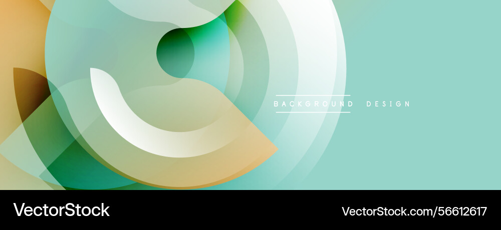 Abstract design features layered circles soft Abstract design features layered circles soft Vector Image