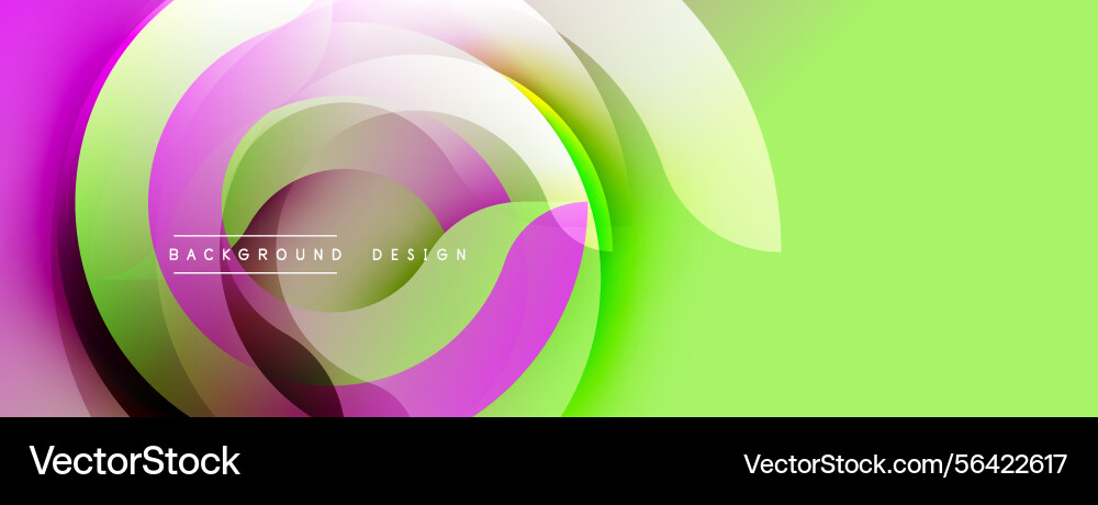 Abstract vibrant layers create dynamic Abstract vibrant layers create dynamic vector image