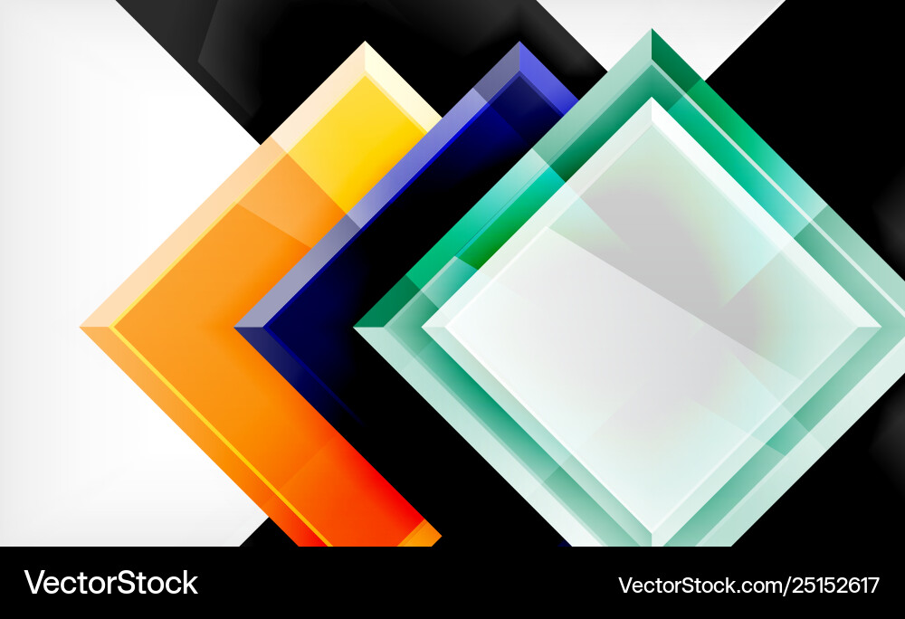 Colorful square and rectangle blocks background Colorful square and rectangle blocks background Vector Image