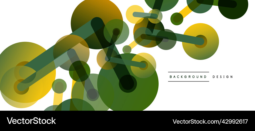 Network concept abstract background dots Vector Image
