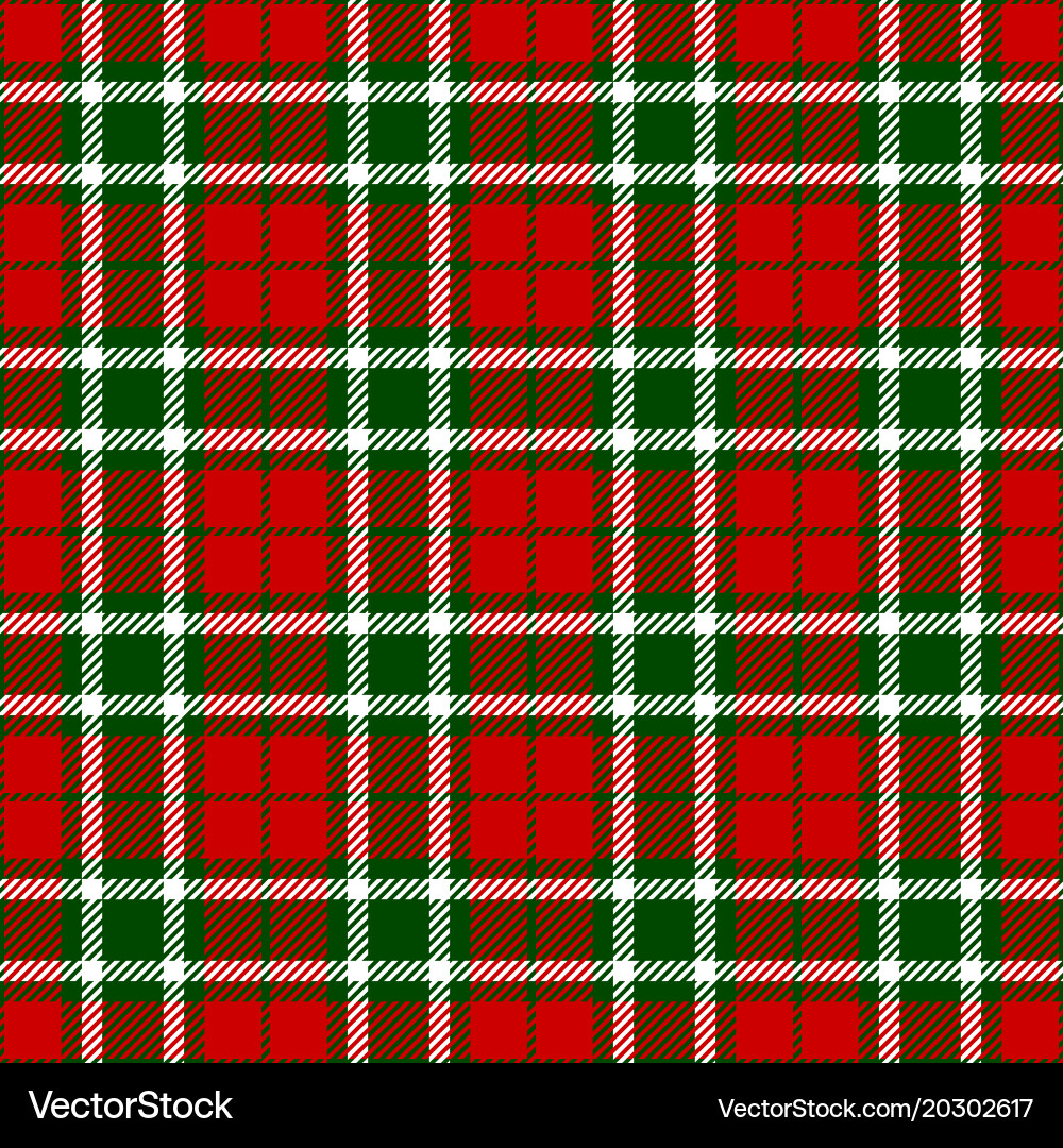 Scottish Tartan Muster Vektorbild