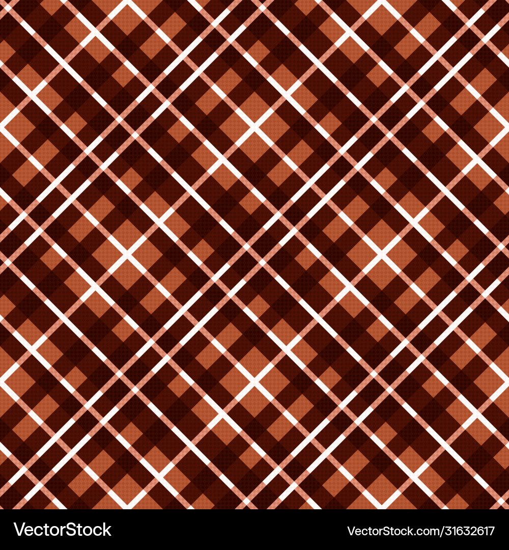 Seamless diagonal pattern in brown Seamless diagonal pattern in brown vector image