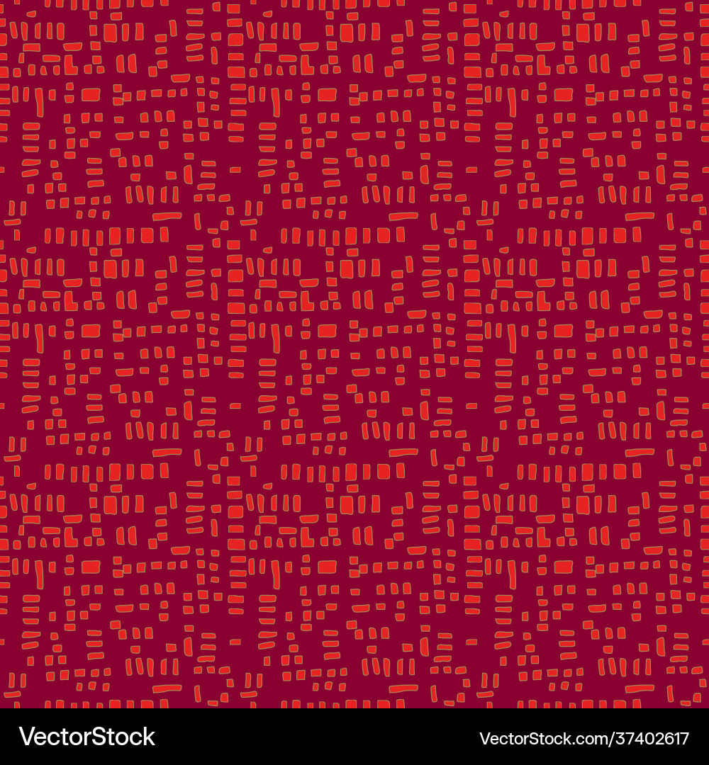 Structured background in red Vector Image