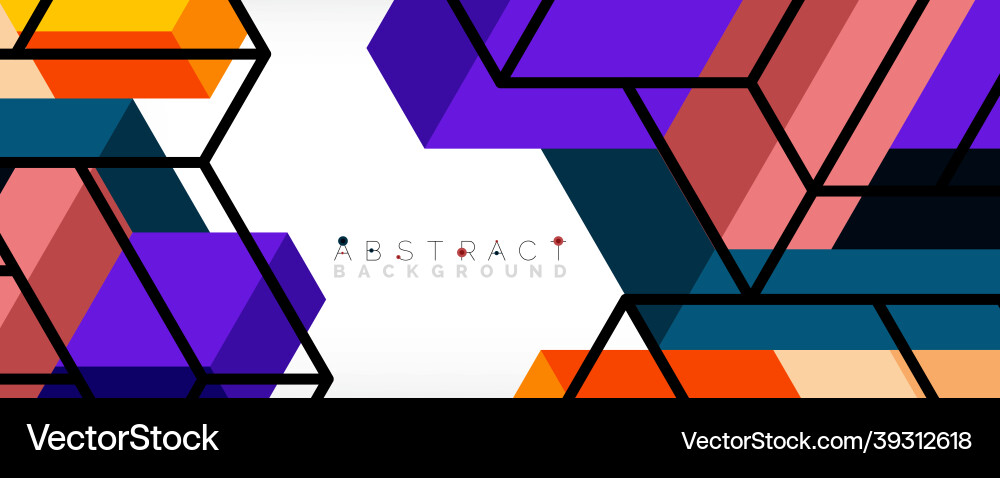 Abstract background 3d cubes cubic elements Abstract background 3d cubes cubic elements vector image