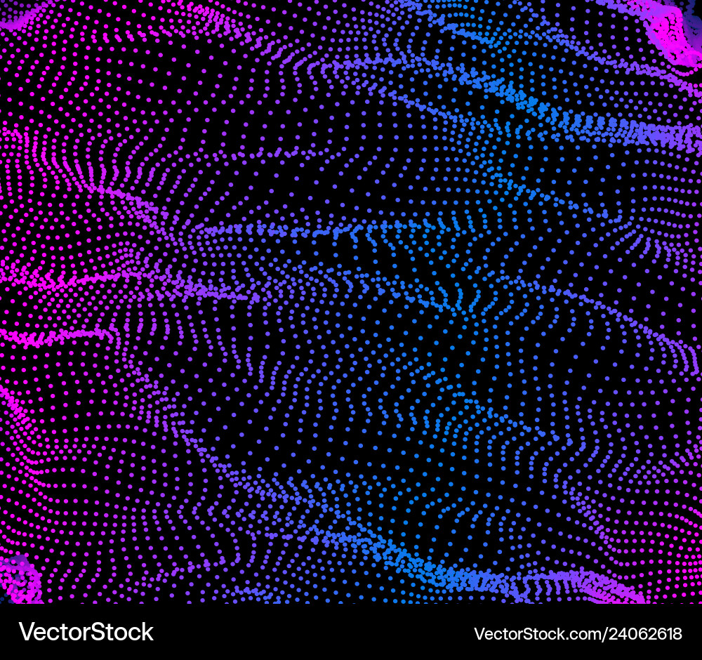 Dynamic Particle Flow - Node Wave vector image