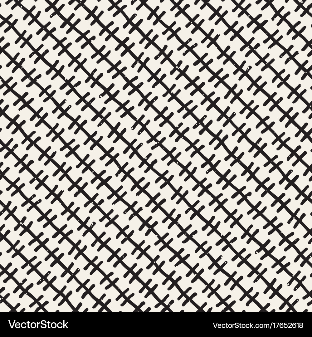 Seamless pattern with hand drawn lines abstract Vector Image
