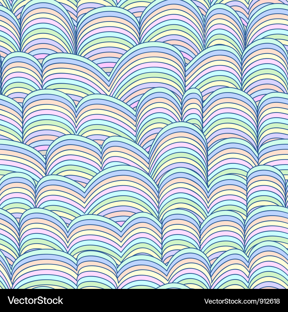 Waves background Vector Image