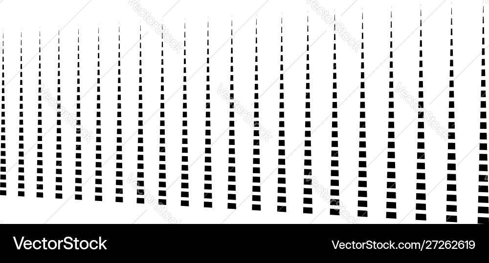 3d dashed lines geometric pattern irregular vector image