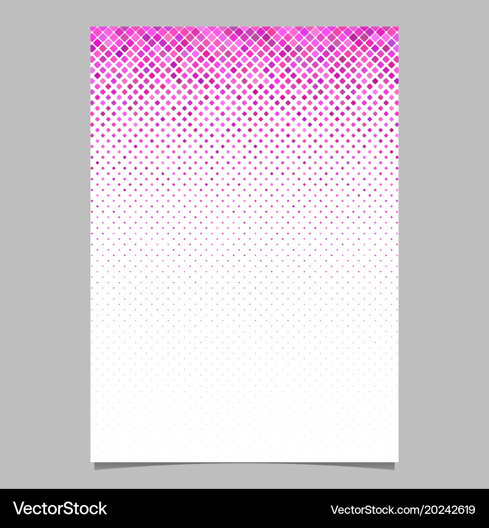 Abstract geometric diagonal square pattern vector image