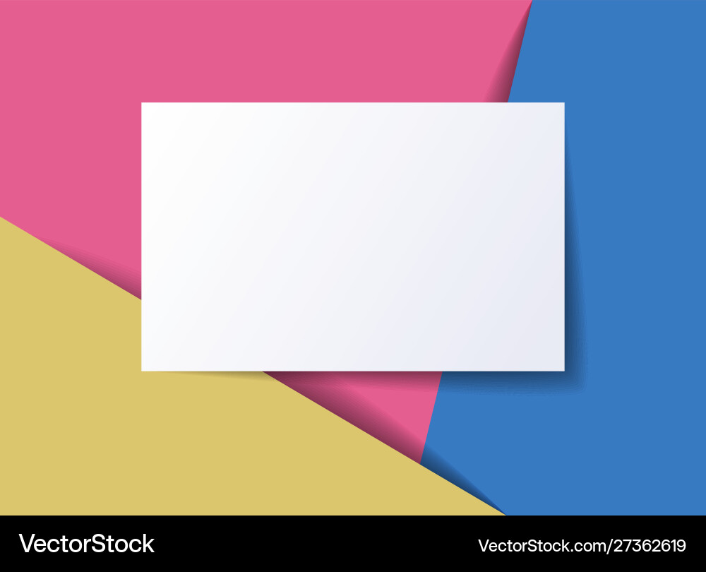 Frame with copy space for text design template vector image