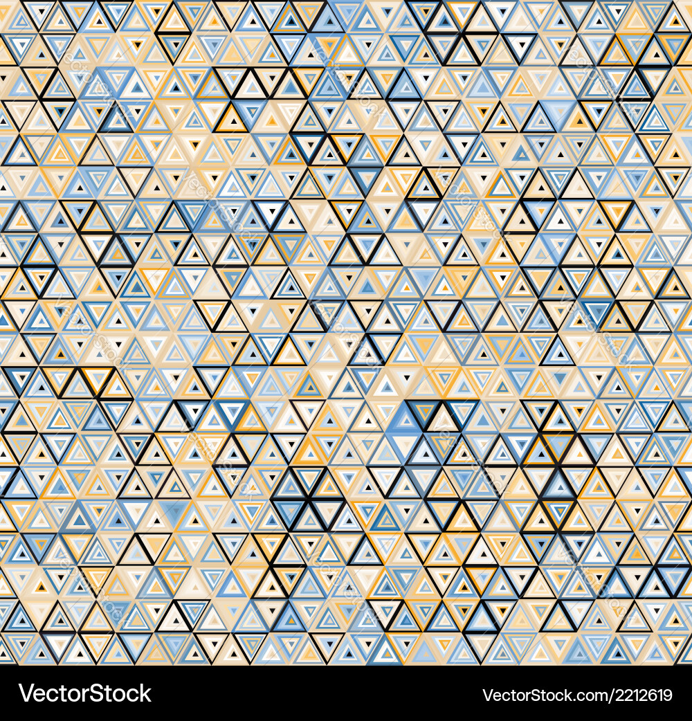 Geometric Triangular Pattern vector image