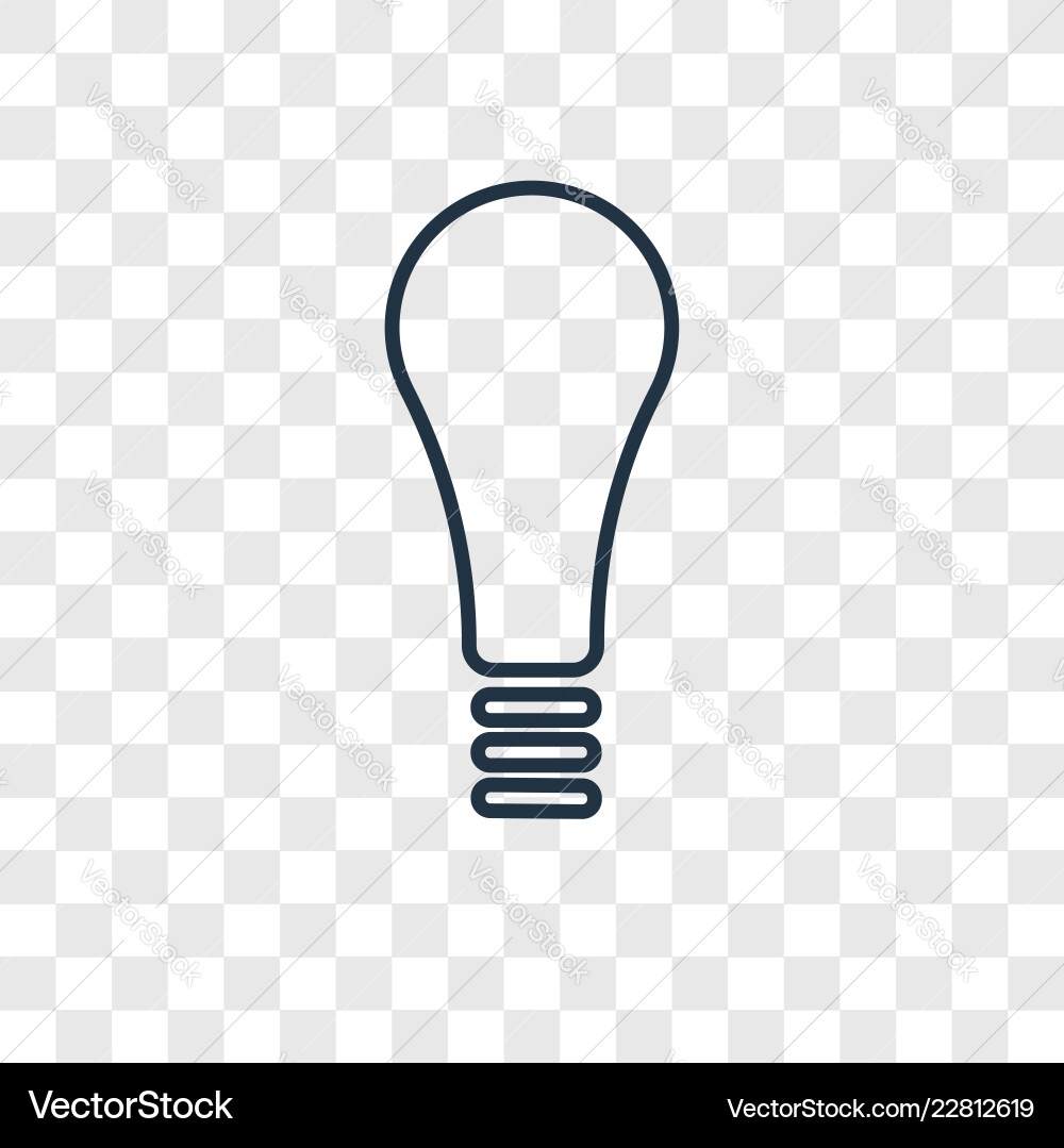 Layer concept linear icon isolated on transparent Layer concept linear icon isolated on transparent vector image