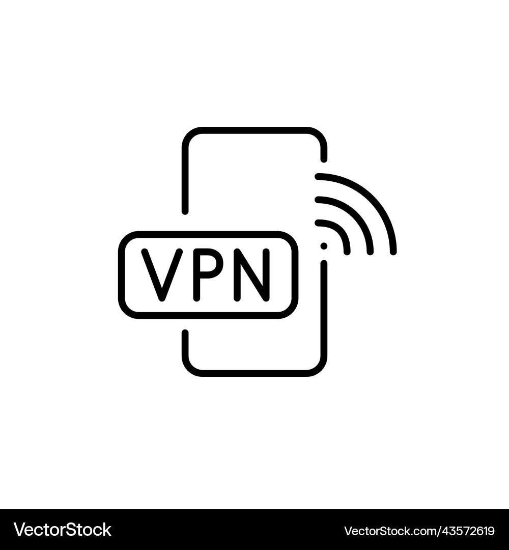 Using vpn wifi connection on smartphone pixel Using vpn wifi connection on smartphone pixel vector image