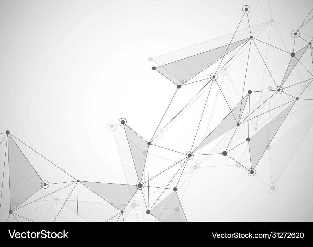 Abstract connection background with lines and dots Abstract connection background with lines and dots Vector Image