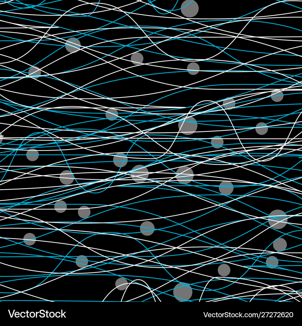 Abstract curved lines pattern Vector Image