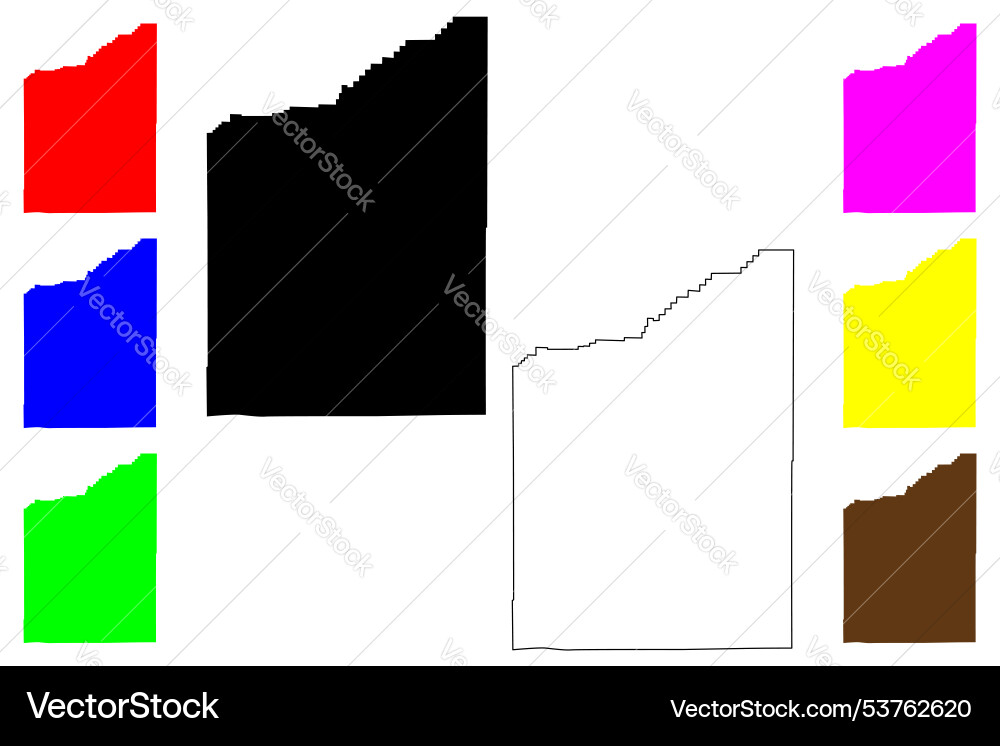 Jackson County oregon state us united Jackson County oregon state us united vektorbild