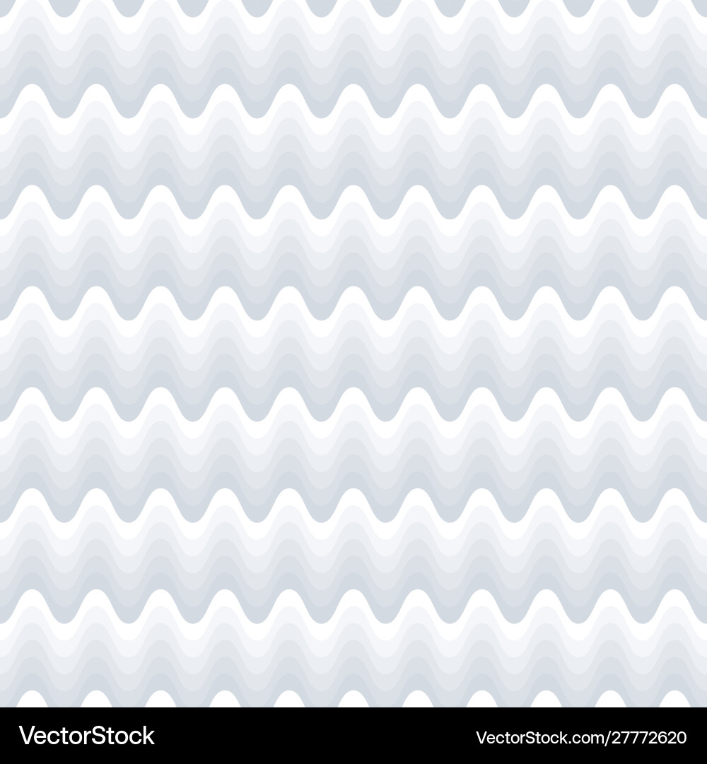 Modern elegant seamless wavy line pattern Vector Image