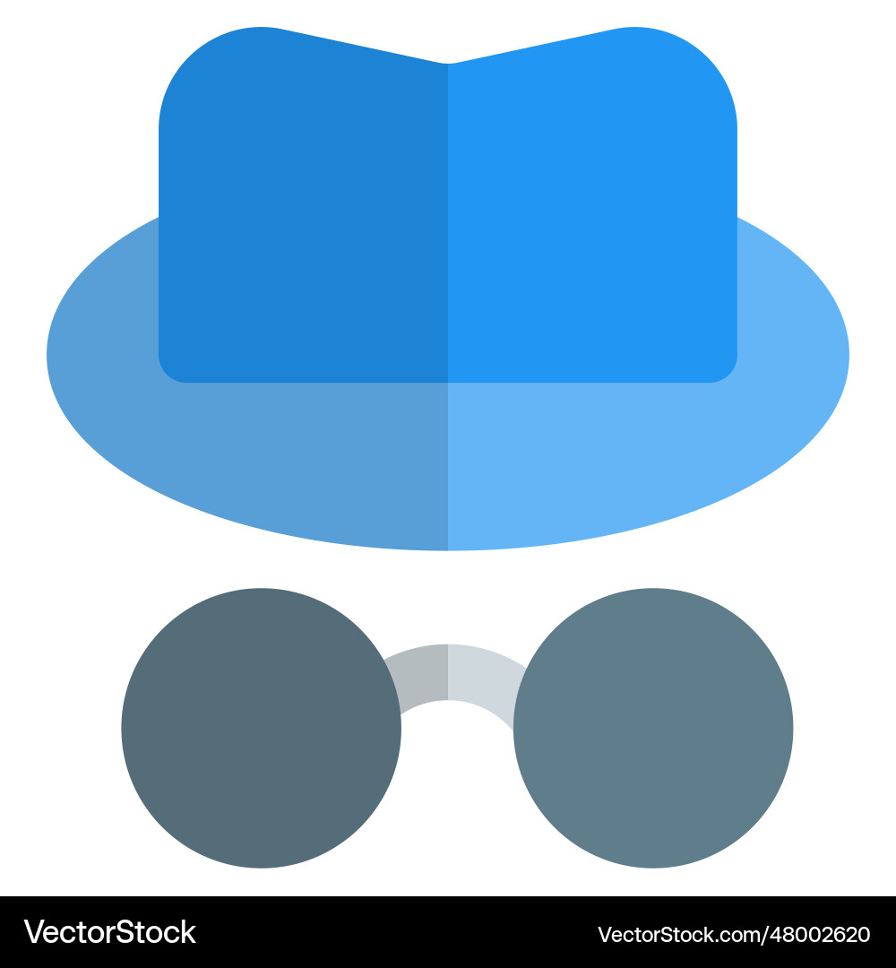 Skilled hacker intervening with computer system vector image