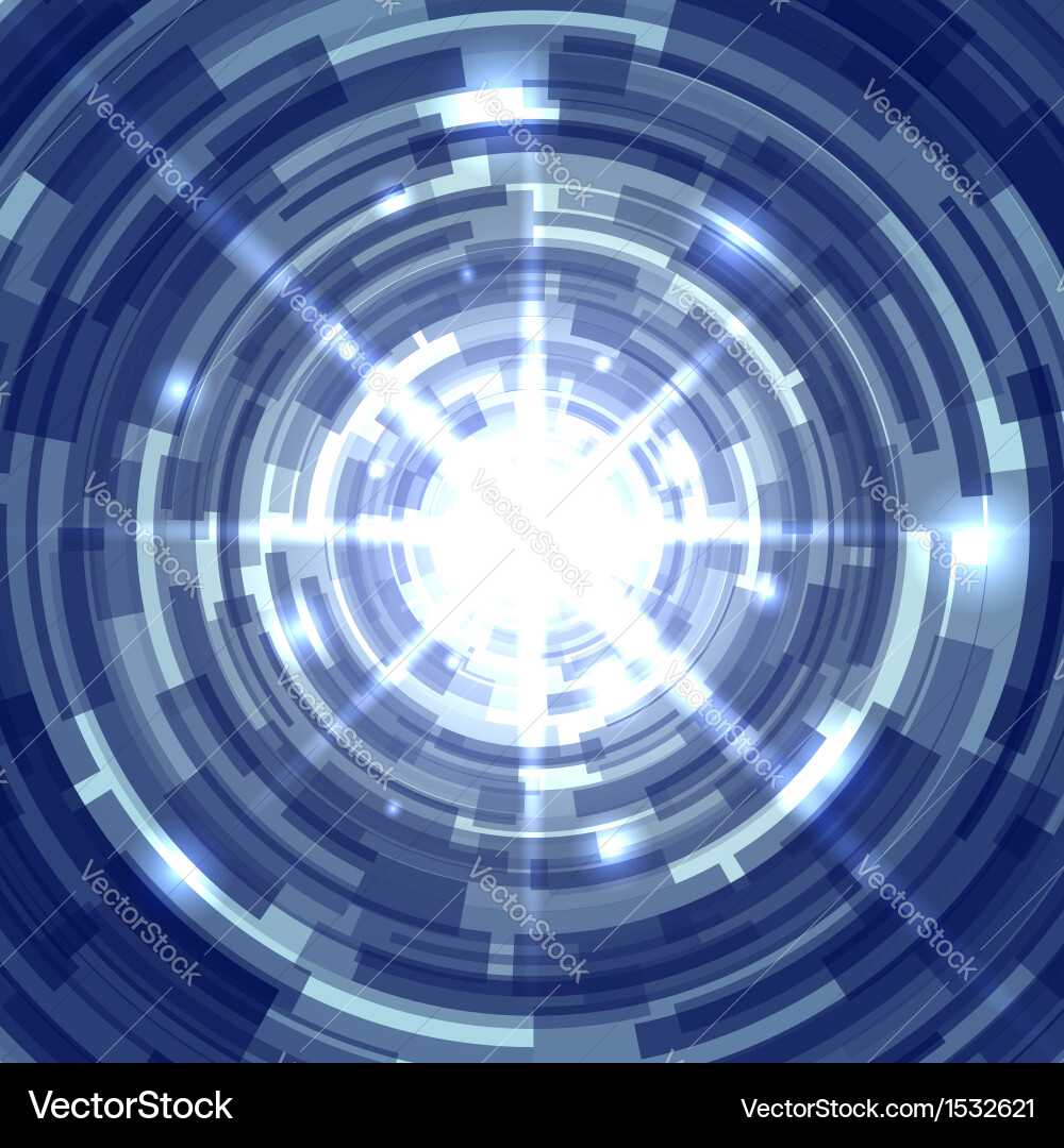 Abstract Tech Background vector image