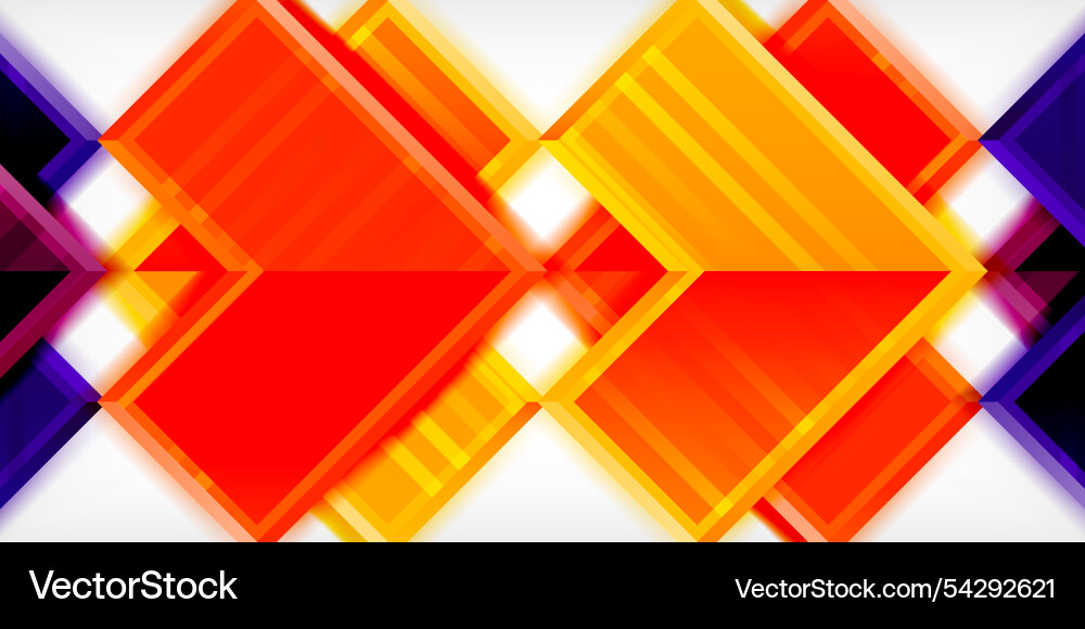 Arrow symbols created with 3d effects and line Arrow symbols created with 3d effects and line Vector Image