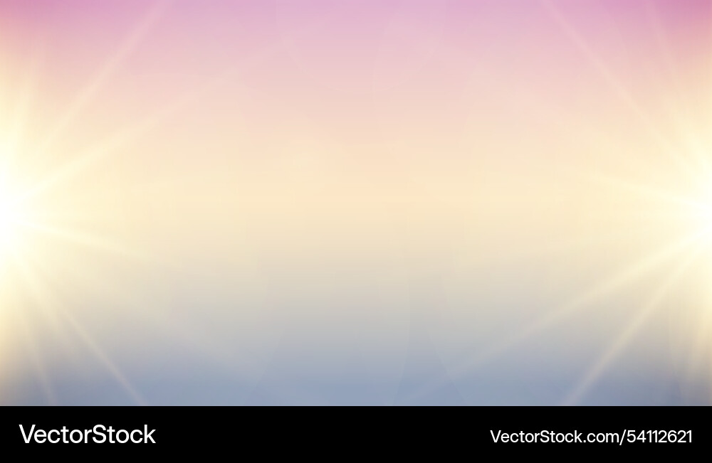 Blurry glowing light empty background for backdrop Vector Image