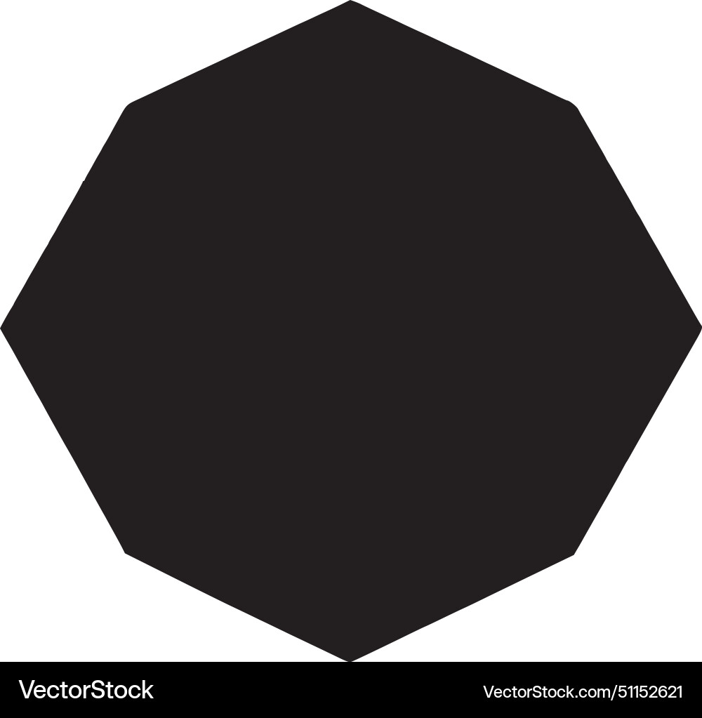 Octagon - high quality logo ideal for t-shirt Octagon - high quality logo ideal for t-shirt Vector Image