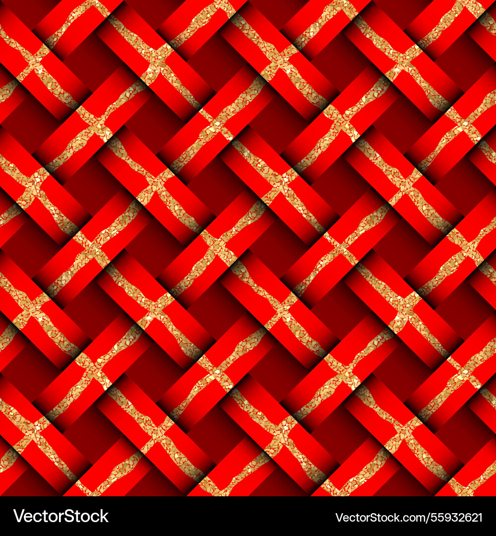 Patchwork textile pattern seamless plaid design Vector Image