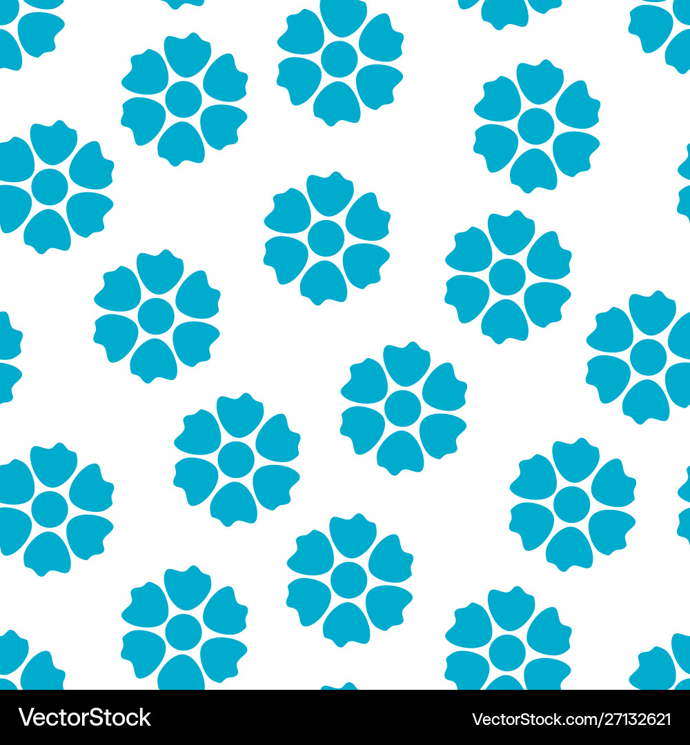 Seamless napkin background with abstract pattern vector image