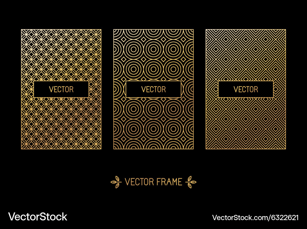 Set of design elements vector image