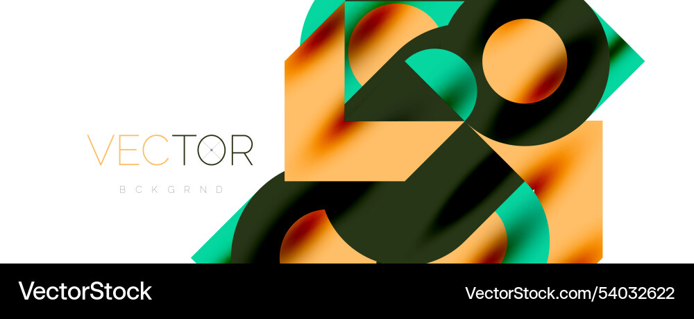 Circle pattern round elements with lines Vector Image