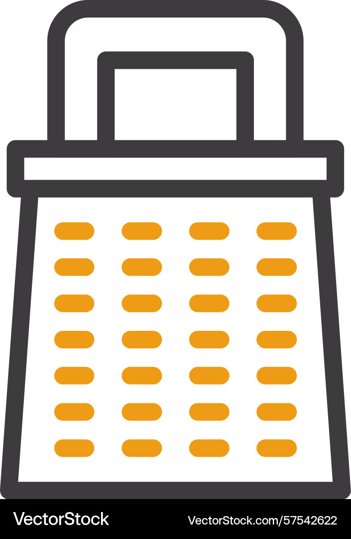 Grater two color icon Vector Image