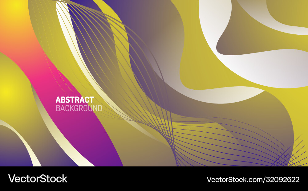 Wave pattern fluid gradients abstract lines Wave pattern fluid gradients abstract lines vector image