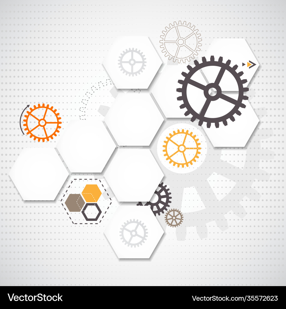 Abstract technological background with various Abstract technological background with various vector image