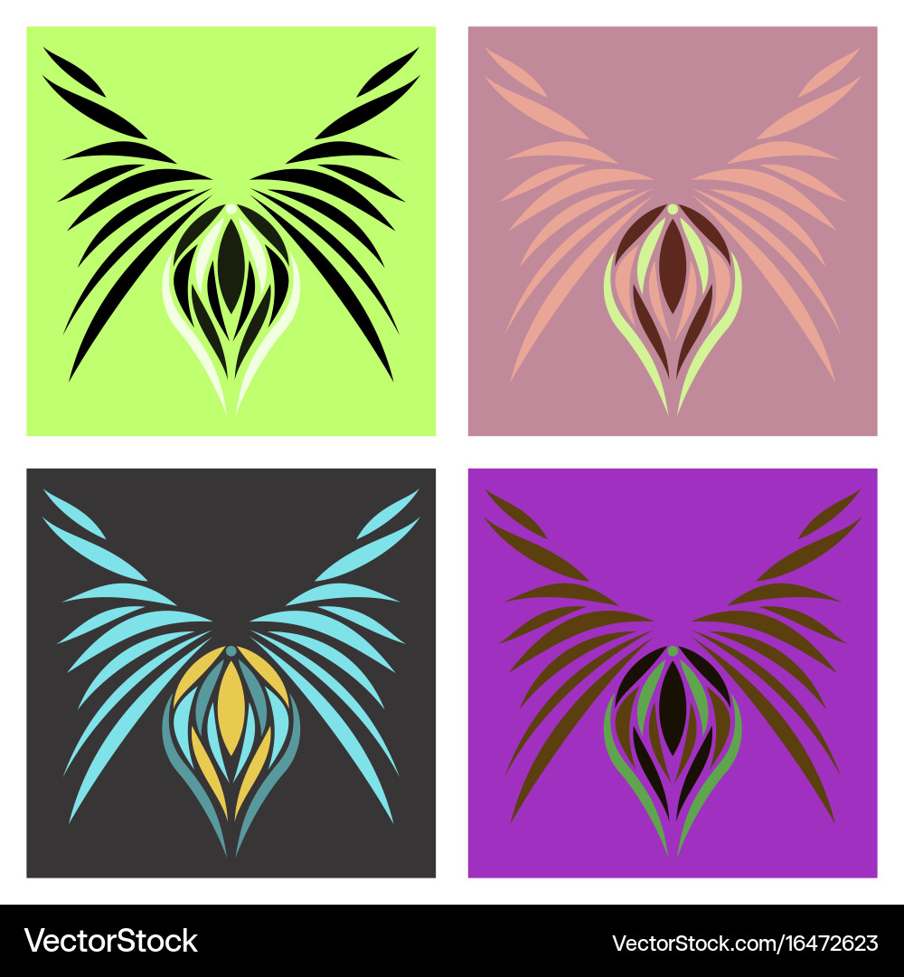 Assembly of oriental patterns Vector Image