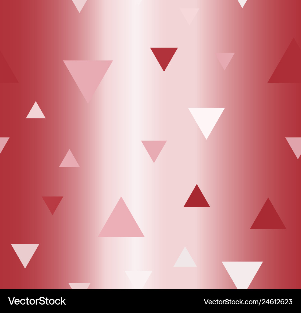 Gradient triangle pattern seamless background Vector Image