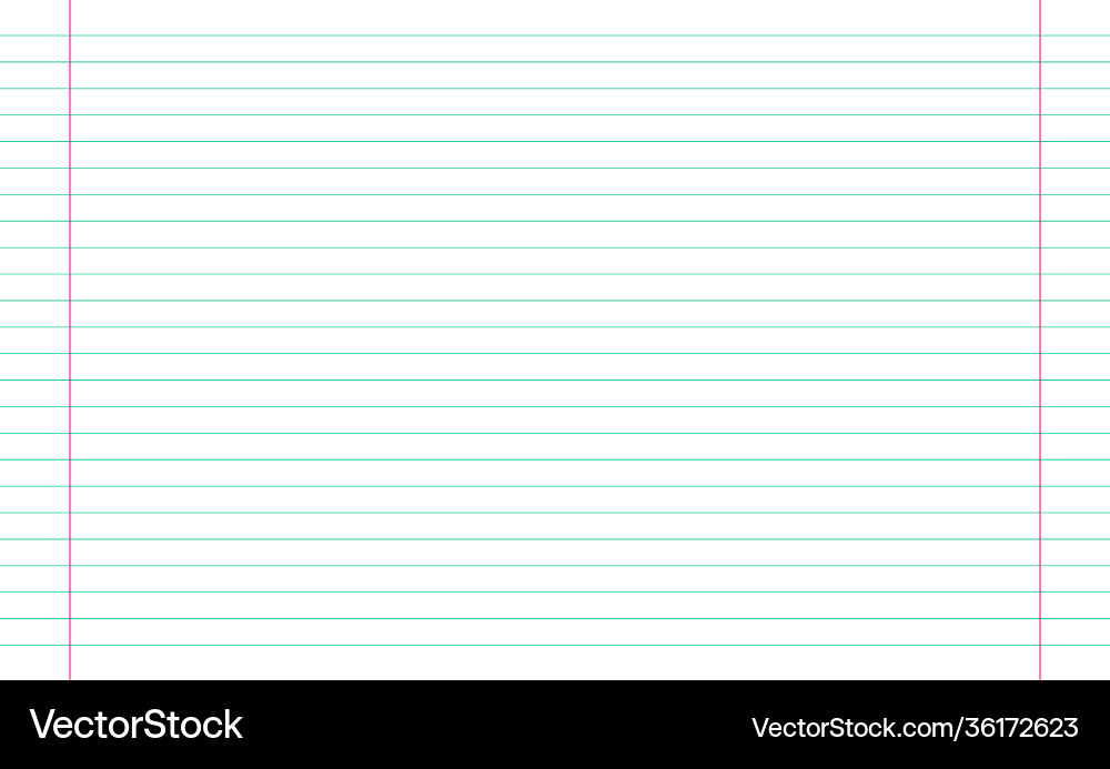 Grid paper abstract striped background with color vector image