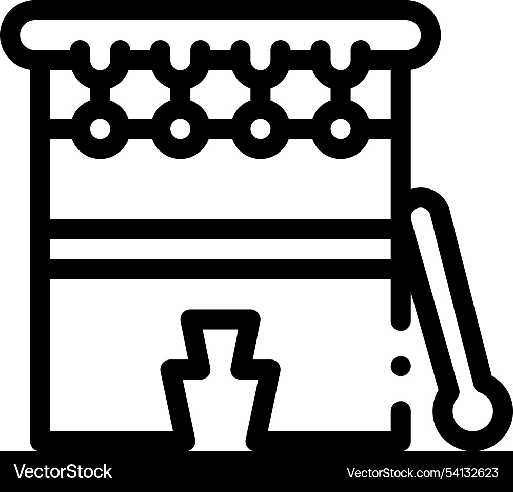 Hug icon thin linear style design isolated Hug icon thin linear style design isolated vector image