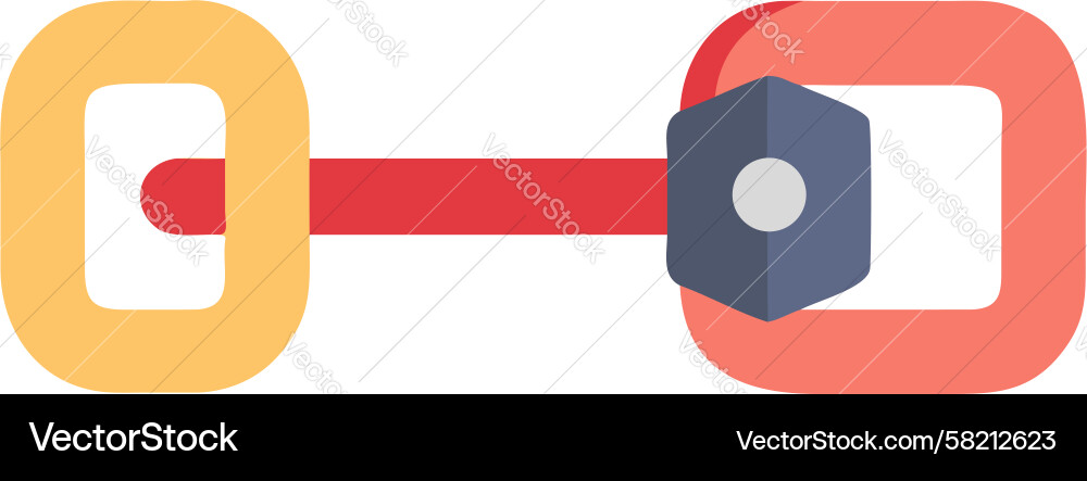 Simple Key Icon - Access Vector Image