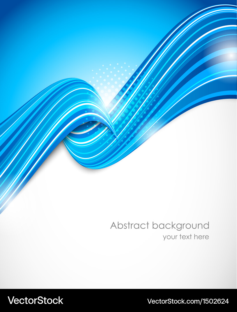 Abstract wavy background Royalty Free Vector Image